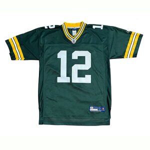 Reebok Aaron Rodgers Green Bay Packers NFL Jersey #12 Size L